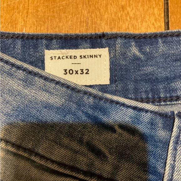 Men’s Size 30X32 PacSun Distressed Stacked Skinny Jeans - Picture 4 of 13